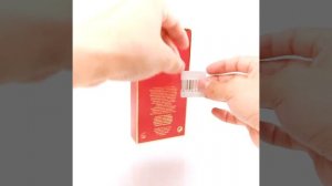 Как наклеивать антикражную радиочастотную этикетку на товар (RF Labels квадратная штрихкод)