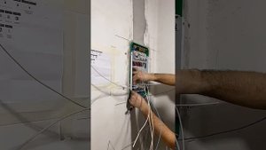 Монтаж щита на объекте