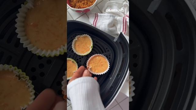 Морковные кексы в аэрогриле Demiand 🧁🥕