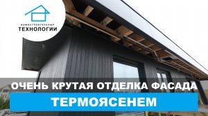 Термоясень — потрясающая отделка фасада