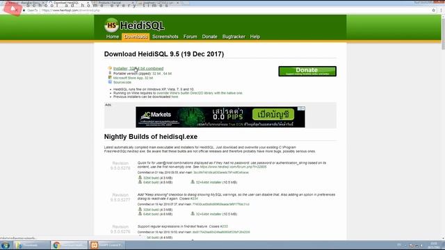 Howto setup Heidisql and learn tool etc for windows begin to finish for learngin mysql query #001