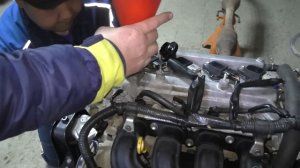 Промываем ДВС Гринолом - фильм 1