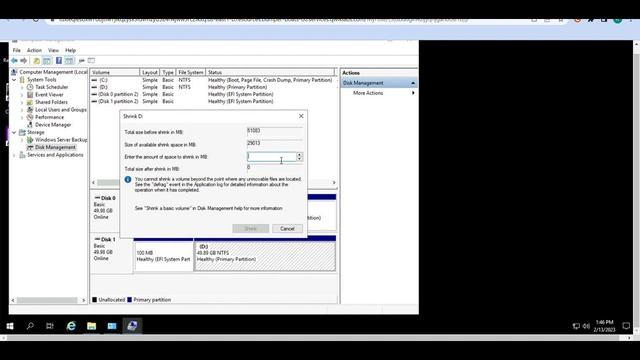 Partitioning and Formatting a Disk Drive in Windows  || Coursera || Week-4