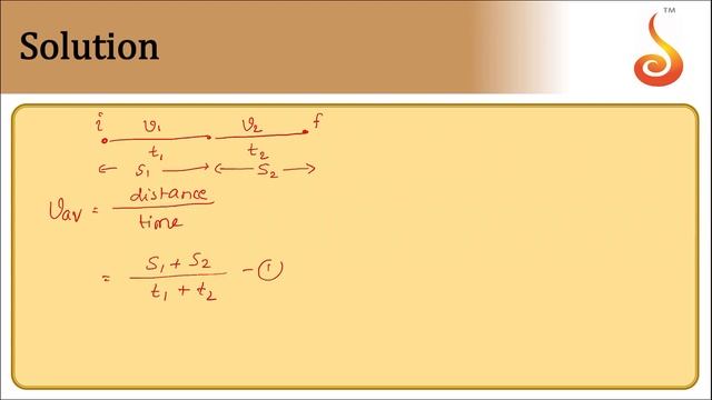 PU 1 | Physics | Lecture 3 | Slide 15 | Problem – Average Speed