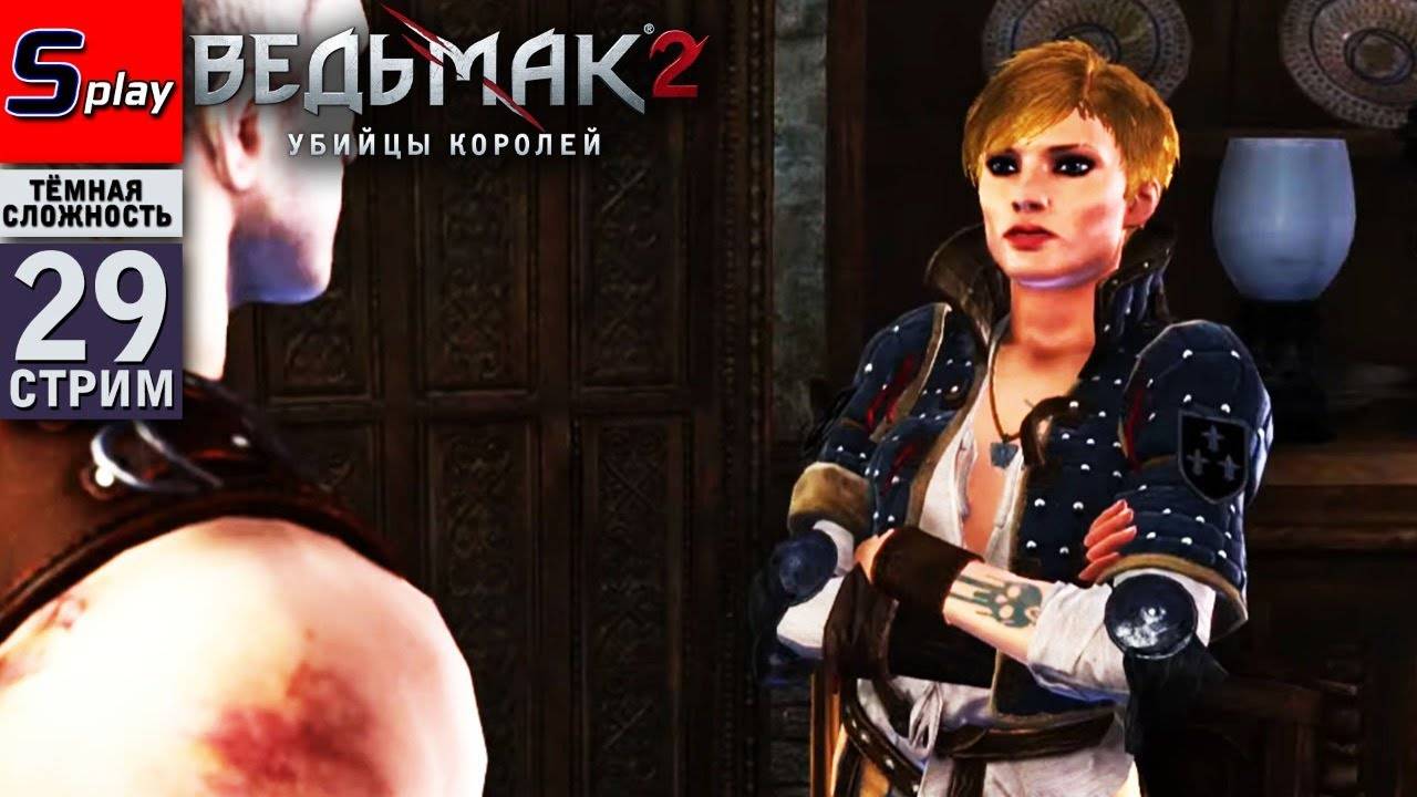 The Witcher 2 (ТЁМНАЯ СЛОЖН.) - [29-стрим] - Флотзам. Верген