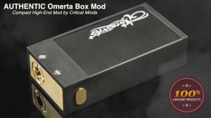 Omerta Box Mod by Critical Minds | Vapor Kings Grand Bazaar Shops | Best Vape Shop Las Vegas Strip