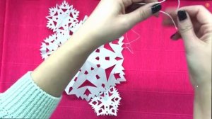 Мастер-класс "Снегопад своими руками"