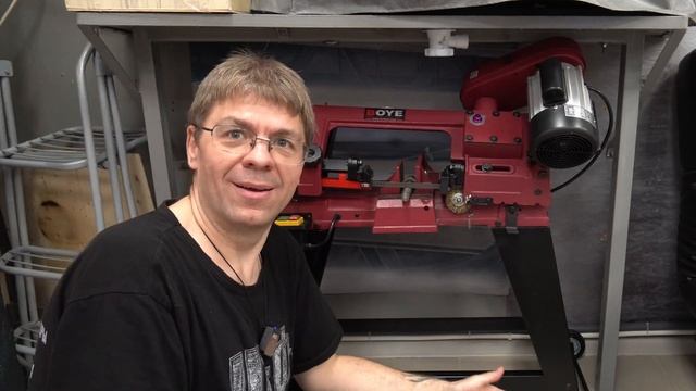 ЛЕНТОЧНАЯ ПИЛА BOYE GFW 5012: червяк, масло, колёса и др... Часть 2. смотреть онлайн