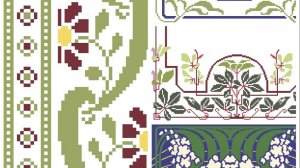 СТАРИННЫЕ СХЕМЫ. Рукоделие, вышивка. Подборка №86.