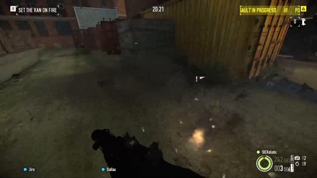 PAYDAY 2 Heat Street : Patience Is Key - Complete without using any gas cans - SICKdistic Gameplay смотреть онлайн