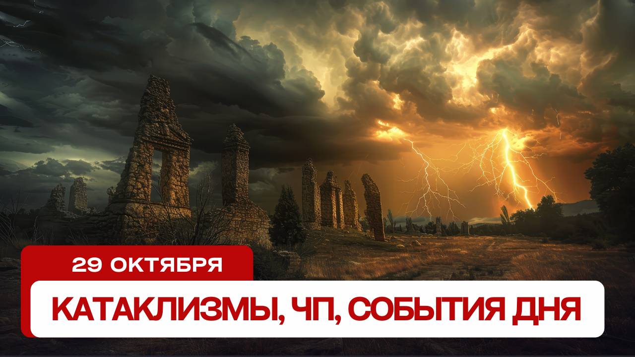 Новости сегодня 29.10.2024. Катаклизмы за день, ЧП, события дня