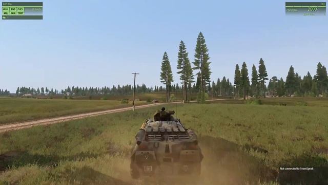 Встретил в лесу танк. Сервер ARGUS | Стрим  ★ARMA 3★