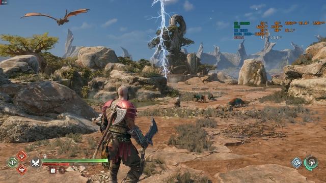 God of War Ragnarok - Test Gameplay RX 6600m