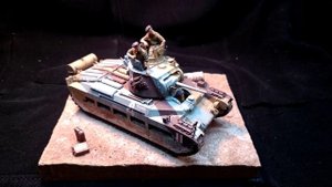 Танк Матильда в масштабе 1/35