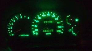 Ты не поверишь!. Продолжение, доделал подсветку приборки Hyundai accent