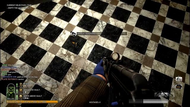 Payday the heist First World Bank secret vault/ puzzle PART 2 смотреть онлайн