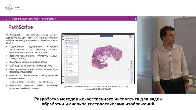 Хвостиков А.В. - Разработка методов ИИ для задач обработки и анализа гистологических изображений