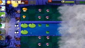 3 левел туманасть . зомби против растений