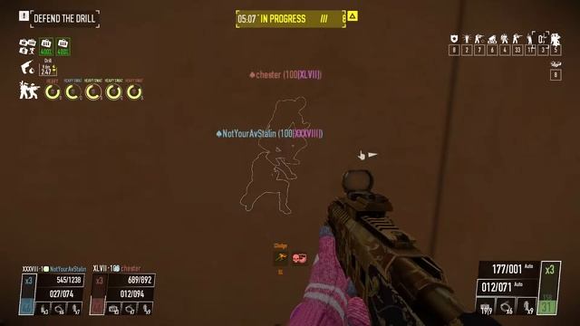 Payday 2 - Hotline Miami Day 2(Four Floors) 8.8 million high Crime Spree loud gameplay
