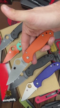 Себе, братишке или бате - летний ножик! Spyderco Para 3 LTW. #ножи #охота #рыбалка #выживание