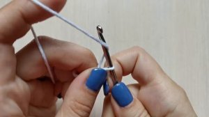 Свитер. Цепочка воздушных петель