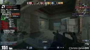 Counter Strike 2 - Ryzen 5 8600G with Radeon 760M & 32GB RAM