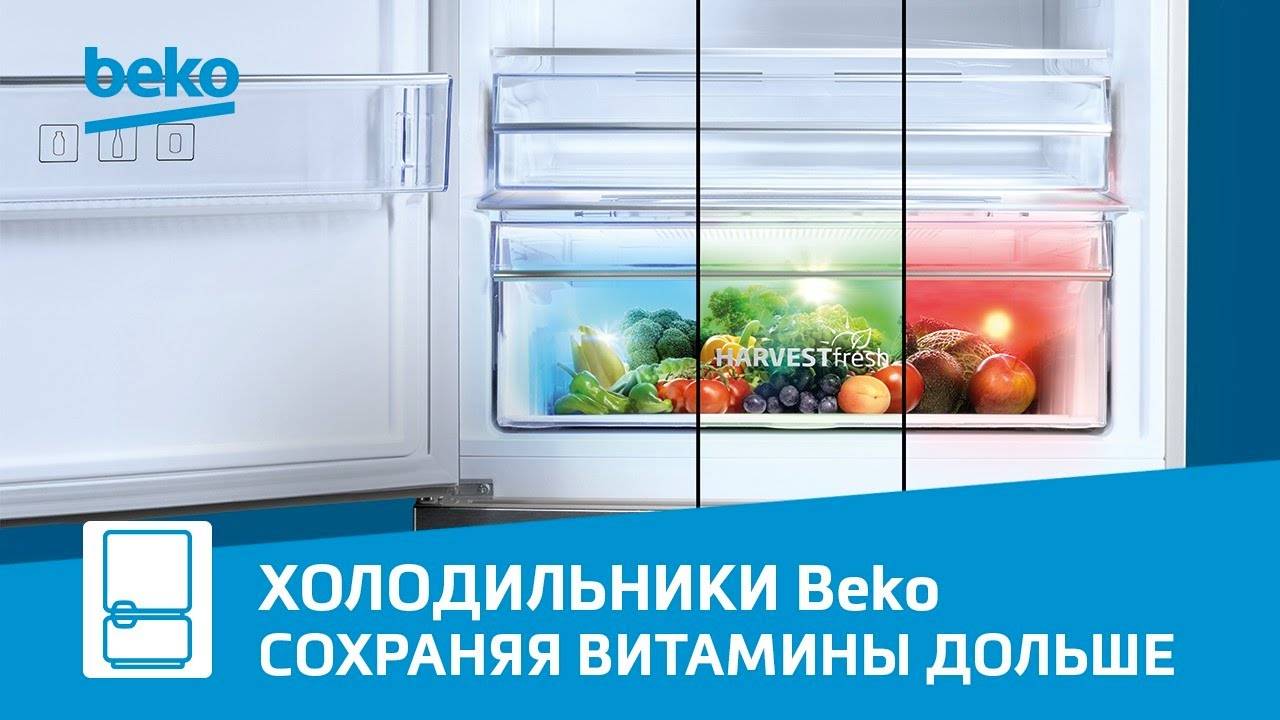 Технология HarvestFresh в холодильниках Beko - сохранение вкуса и витаминов