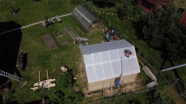 Баня 5х4 с частичной отделкой смотреть онлайн