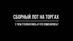 Сборный лот из 7 единиц, выиграли! теперь продаем, столкнулись с проблемами