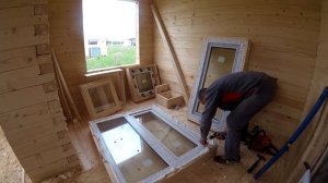 Строительство бани с крыльцом