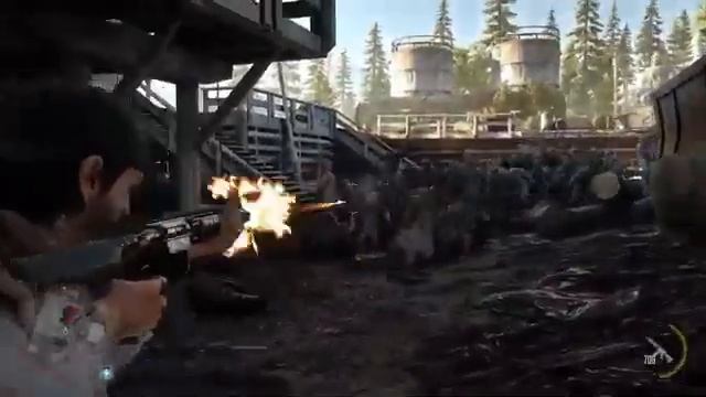 DAYS GONE Gameplay Demo PS4 (E3 2016) Zombie Survival смотреть онлайн