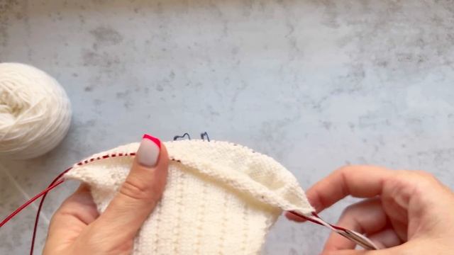 Мастер класс. Носки спицами с пяткой Стронг