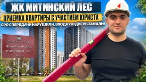 ЖК МИТИНСКИЙ ЛЕС: приемка квартиры с участием ЮРИСТА / Готовимся судиться?