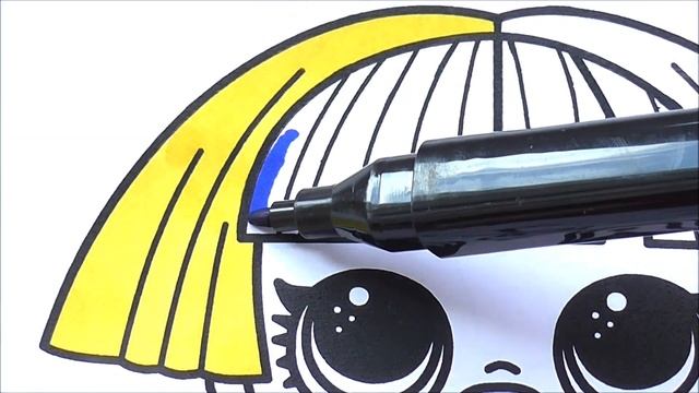 Лол Декодер Лил Систерс Рисуем Лол Раскраска для детей смотреть онлайн