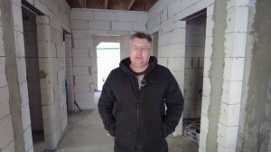 Строим монолитный дом по современному дизайну.