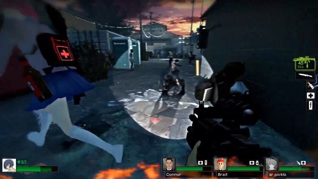 Left 4 Dead 2 Gameplay with Mixed Team Mods - 3 смотреть онлайн
