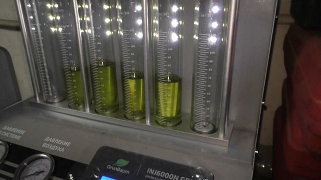 Тест форсунок GDI из Хабаровска смотреть онлайн