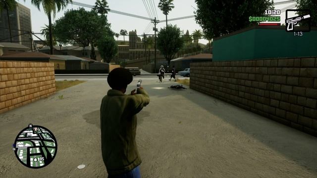 GTA San Andreas Definitive Edition│Часть 9│ ● По ту сторону закона ● прохождение
