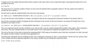 Unix & Linux: AWK / KSH Shell Text Processing / Count By Groups (3 Solutions!!)