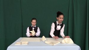 Московский чемпионат «Мастерята» 2024-2025 по компетенции Ресторанный сервис 2 класс - школа №1912