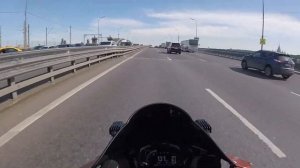 Выгуливаем Графа: Ducati Panigale 1199s в городе.