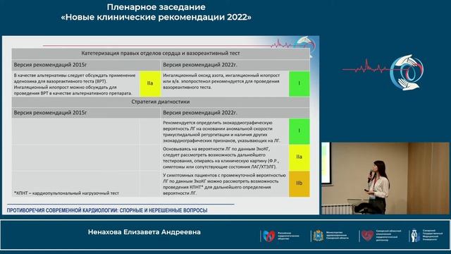 22.10 Пленарное заседание «Новые клинические рекомендации 2022»