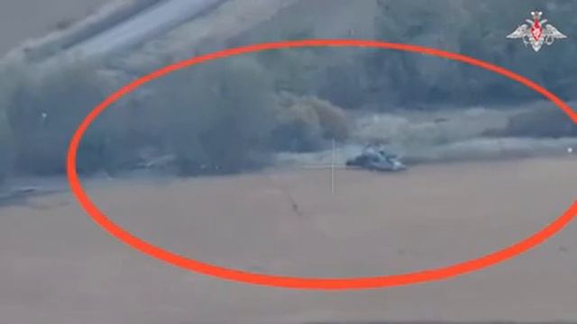 Уничтожение американского бронетранспортера М-113 ВСУ российским оператором ударного беспилотника