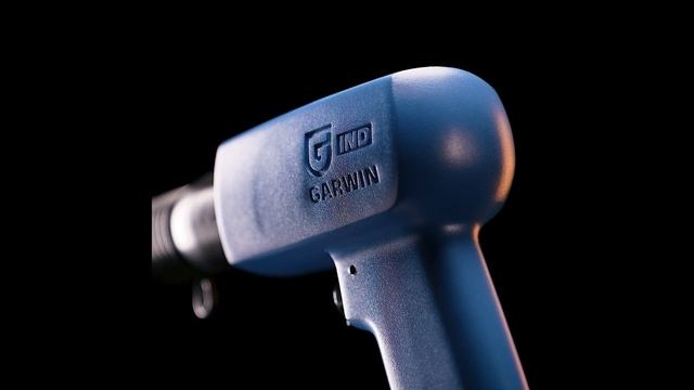 Пневматический молоток GARWIN INDUSTRIAL 804030-57-4000H, хвостовик 6 граней, 5 зубил, 7,2 Дж