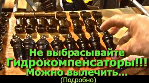 Не выбрасывайте Гидрокомпенсаторы, Можно вылечить.