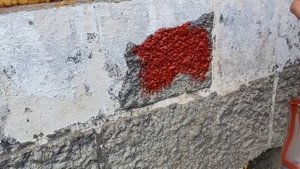 ЗАБОР (продолжение). Садовые работы. Резиновая краска.