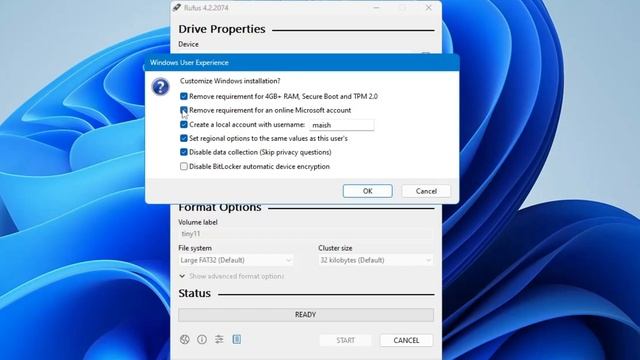 (TINY 11) - Windows 11 Lite Version ! More Faster on Low-end PC