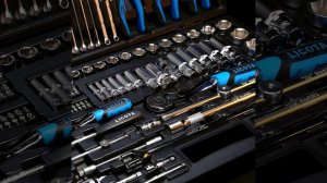 ХИТ! Большой набор инструмента Licota 143 предмета. ALK-8009F 1/4" и 1/2"