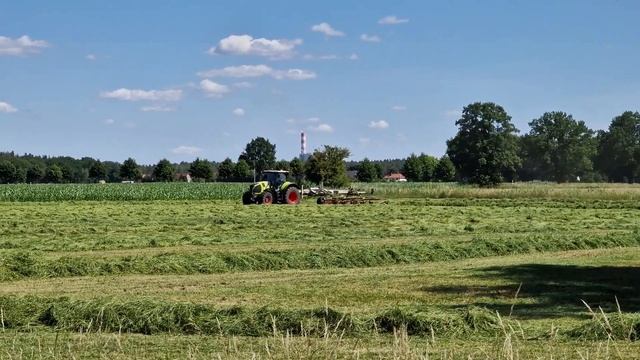 Grasernte 2022 der 2. Schnitt / FENDT 942, CLAAS AXION 830 & JAGUAR 940 / TEIL 4 / SOUND / 4K смотреть онлайн
