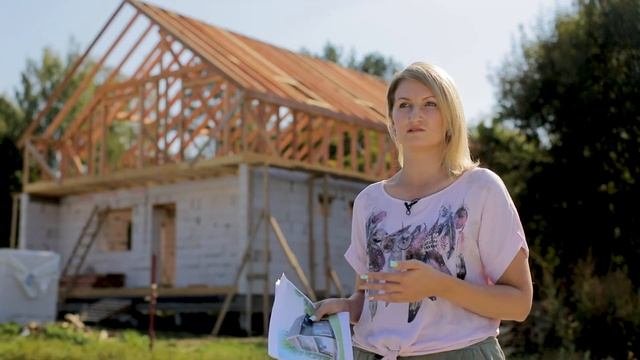 Дом-шале, технологии. Комбинированный дом из газобетона и дерева. Open Village